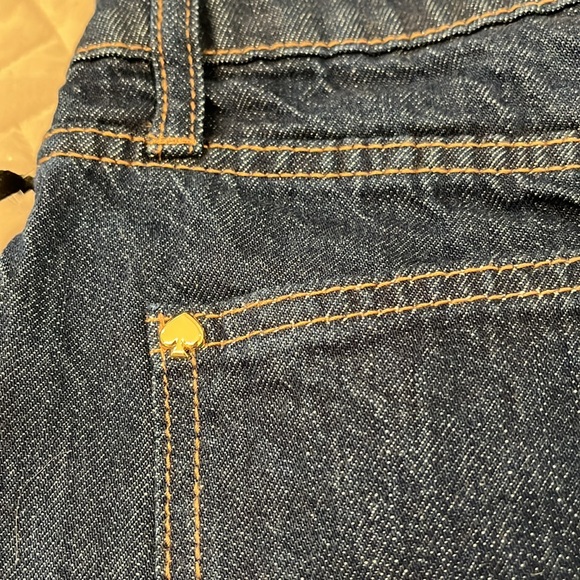 kate spade X Target Women's High-Rise Straight Leg Wide Cuff Jeans/NWT/6 - Picture 15 of 16